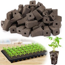 50 Pcs Seed Starter Sponges Pods - Rapid Peat Moss Rooter Plugs, Replacement ... 0.49 per gallon
