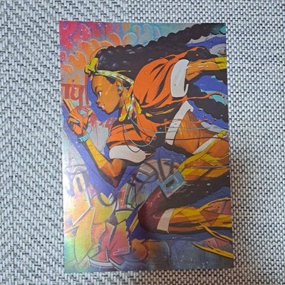 Street Fighter 6 Kimberly Metal Postcard  Original Laguna Ten Bosch Goods,