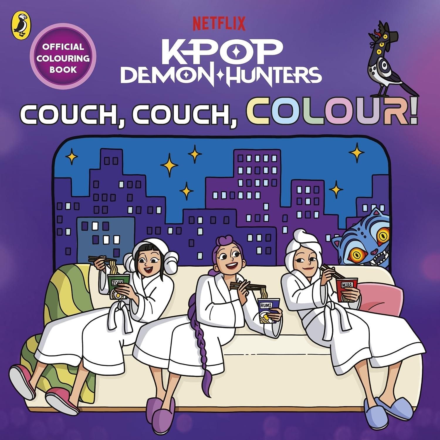 Kpop Demon Hunters: Couch, Couch, Colour!: Official Colouring Book Kpop Demon Hunters - Image 2