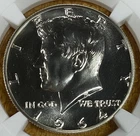 1964 Proof Kennedy Half Dollar NGCPF67. (8168). Free Shipping.
