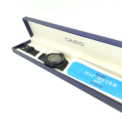 NOS CASIO MAP-100 MAP METER ALARM CHRONOGRAPH VINTAGE DIGITAL