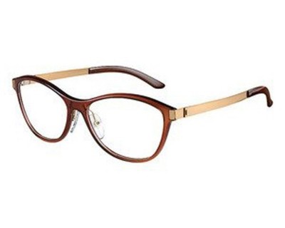 Designer Womens Safilo Design Semi-Cat-Eye Glasses Frames Italy
