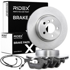 RIDEX Bremsenset Vorne Bremsscheiben Beläge für BMW 5 Touring (F11) 5 Limousine