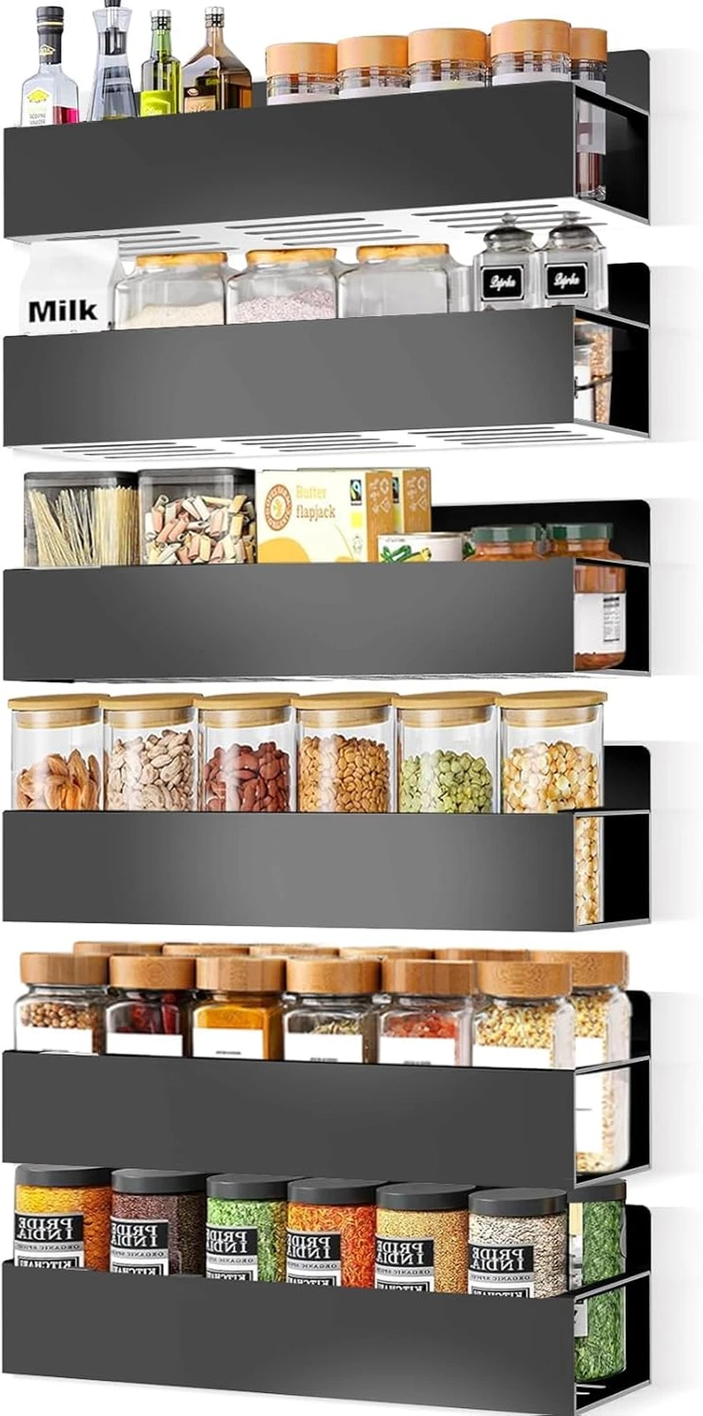 Magnetic Spice Rack Organizer for Fridge Seasoning Organizer for Kitchen Storage
Opens in a new wind