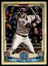 2019 Topps Gypsy Queen Chris Shaw Rookie San Francisco Giants #248