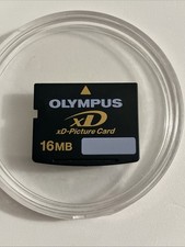 Fujifilm xD Picture Card 16MB Memory Card DPC-16 Olympus Fuji Digital Camera