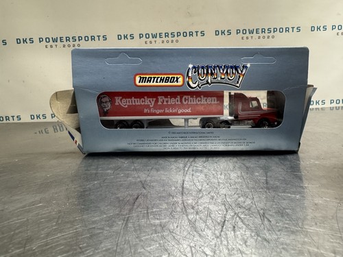 Matchbox Convoy Scania Box Truck KFC Kentucky Fried Chicken Boxed 155mm CY-16 e - Picture 3 of 4