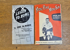 1955 Brunswick Bowling Promo Booklet "More Pins More Fun" & Learn to Bowl