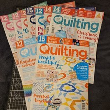 Love Patchwork & Quilting Magazines 93, 95,  109, 110, 111, 112, 113, 115, 117