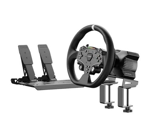 Moza R3 Racing Wheel and Pedals Bundle Compatible with Xbox PC