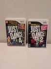 Ubisoft Just Dance 4 + Just Dance 2 (Nintendo Wii) Manual Included
