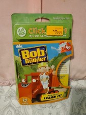 Leap Frog Click Start Bob The Builder Project Learn it 3-6 Years
