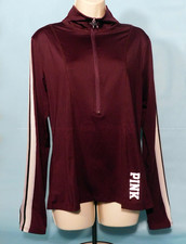 Victoria Secret Pink Long Sleeve Sport Top Pullover with Thumbholes Large