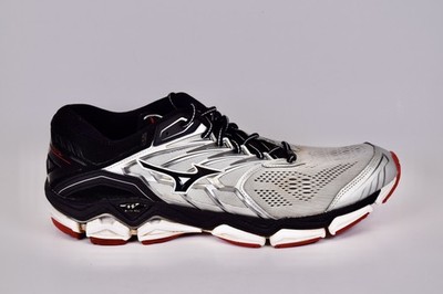 Mizuno Men Wave Horizon 2  Gray Running Shoes Sneakers Size 14
