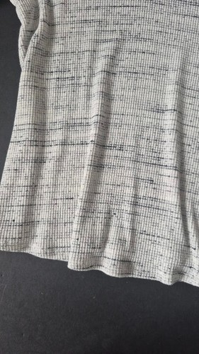 Mixed Threads Size S Pullover Tan Gray Top Textured, Lightweight Long Sleeves - Picture 6 of 10