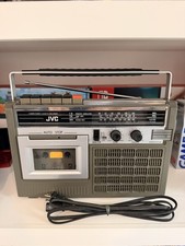 Vintage JVC Radio Cassette Player Model RC- 204JW - w/ CORD - Good Condition