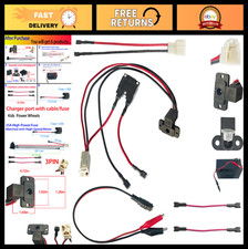 6V 12V 24V Round Charger Port for Kids Ride-On Electric Cars  6PCS Fuse Cable K