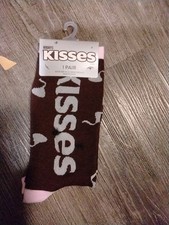 Hershey Kisses Adult Socks Hershey's Kisses Socks Shoe Size 6-12 Kisses Socks