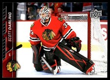 2015-16 Upper Deck #292 Scott Darling Chicago Blackhawks Hockey Card