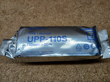 Thermopapier Sony UPP-110S Typ 1 (normal)  für Ultraschallbilder 110 mm x 20 mtr