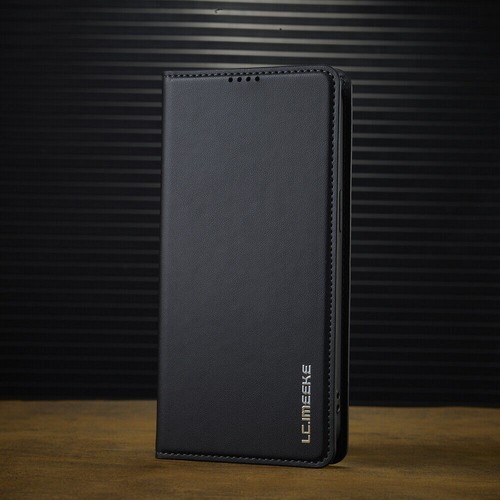 Flip Leather Wallet Magnetic Case for iPhone 16 15 14 13 12 11 XS XR 7 8 Plus SE - Picture 36 of 85