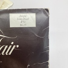 Vintage Vanity Fair Daisy Control Panty Hose Sheer Leg Ivory Pearl Sandal Toe