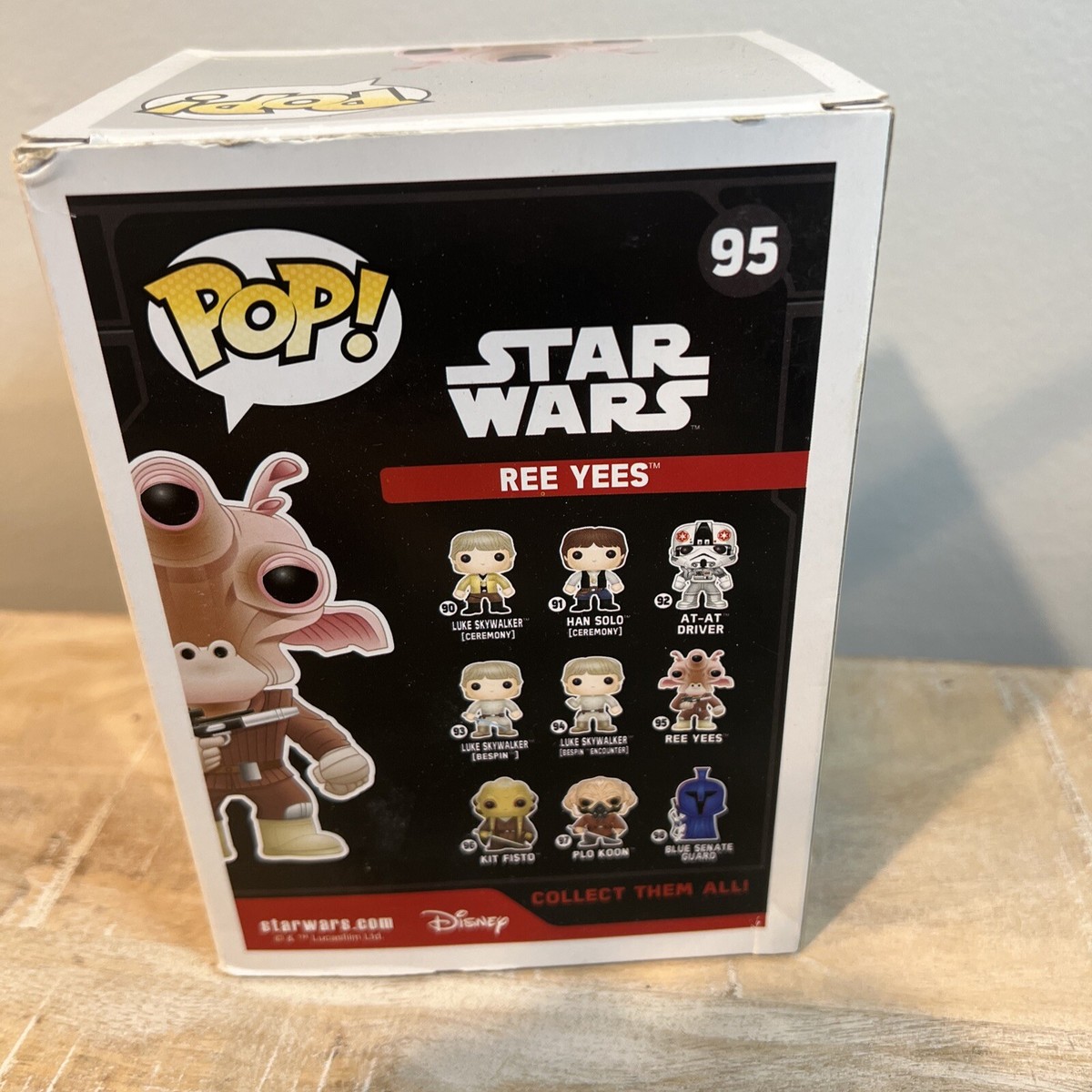 FunkoPop！95 REE YEES リー イーズ　限定版 Amazon.com: Pop! Star Wars Ree Yees Exclusive #95 Vinyl