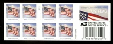 US Pane #5055a Forever U.S. Flag  Not Folded P1111, P50550