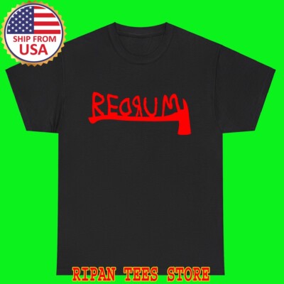 The Shining Redrum Murder Men's Black Size S - 5XL