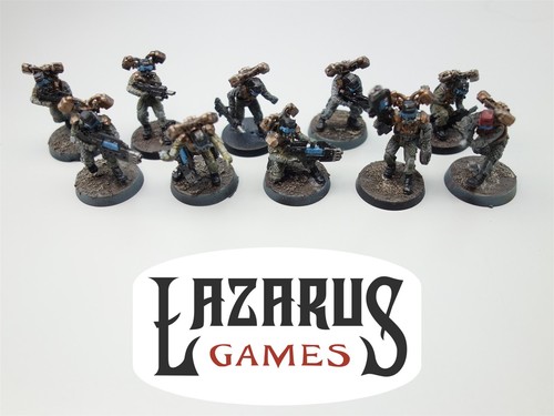 Warhammer 40k Astra Militarum Imperial Guard: Elysian Drop Troops w/ Grav Chutes