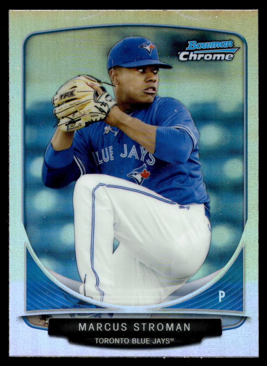 2013 Bowman #CC-TBJ4 Marcus Stroman Chrome Cream of the Crop Mini Refractors