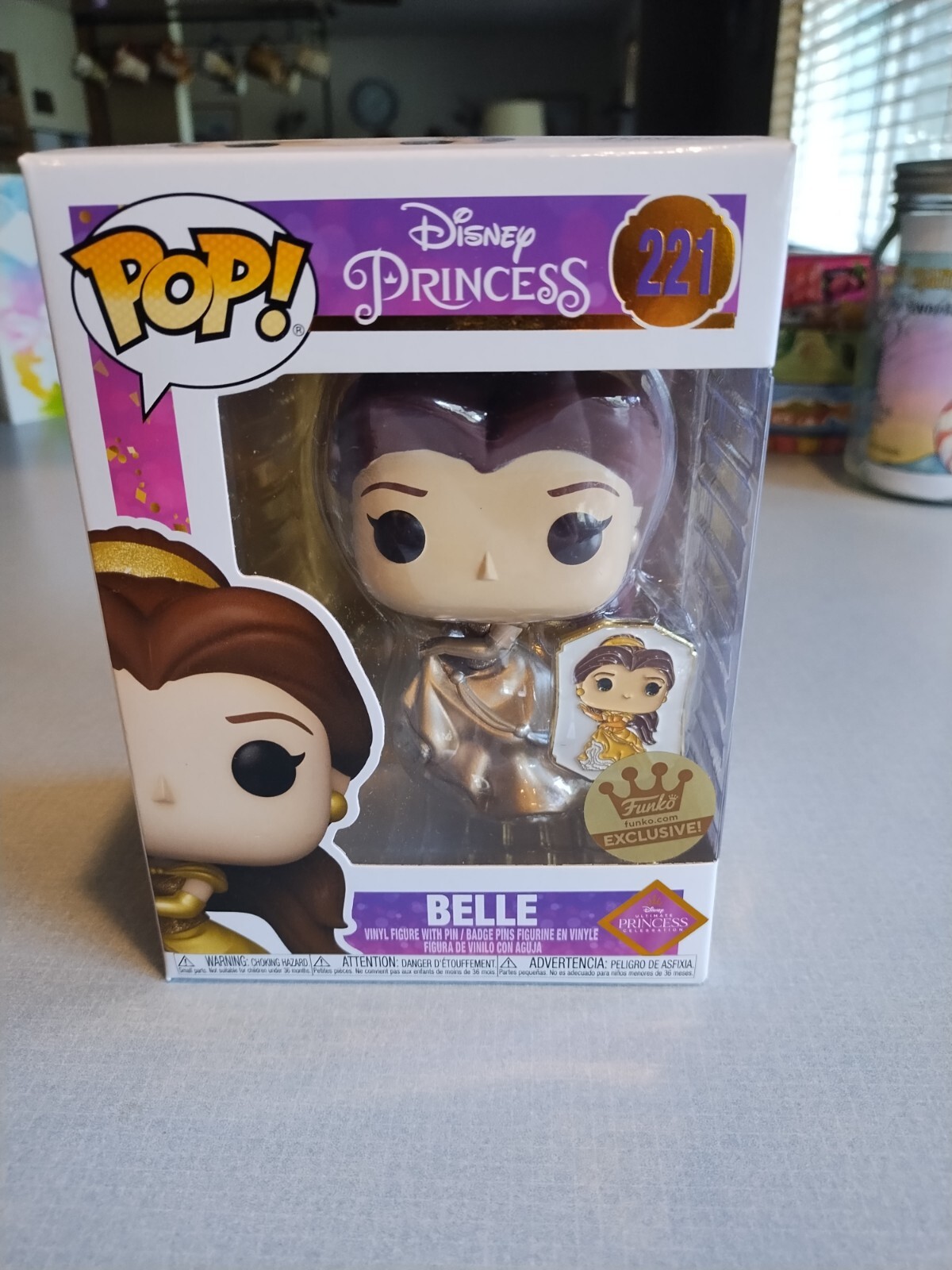 Funko Pop! Vinyl: Disney - Belle - Funko (Exclusive) #221