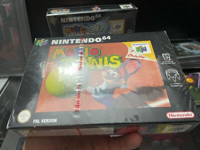 Factory Sealed Mario Tennis Nintendo 64 PAL UK