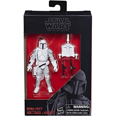 Star Wars Boba Fett Prototype Black Series Collection Walmart 3.75 TBS MOC