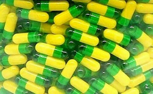 Size 00 Empty Gelatin Capsules – Red/Yellow, Kosher, Gluten-Free, Made In USA