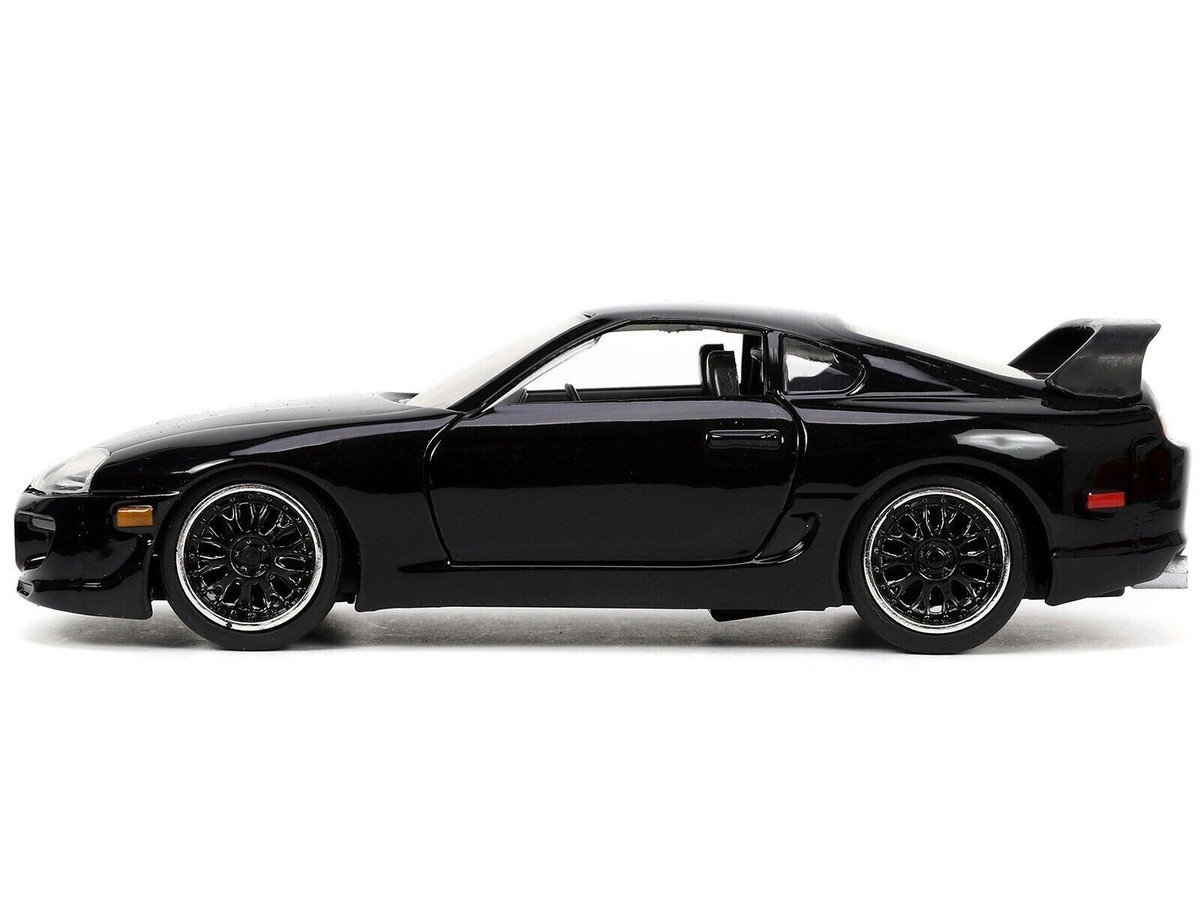 Jada 1:32 Fast & Furious 1995 Toyota Supra Black Diecast Model Car