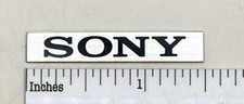 Sony ICF-5500W Name Plate Badge Custom Made A...