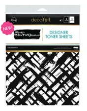CROSSHATCH Designer Toner Sheets 8.5"X11" Brutus Monroe iCraft Card Making
