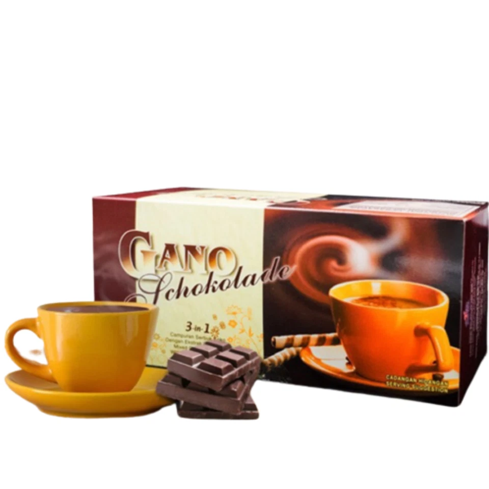New 1 Box (20 Sachets) Gano Schokolade Chocolate Drink Ganoderma Lucidum - Image 3 of 4