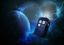DOCTOR WHO Tardis British Movie  Large Poster Print Wall Art Room Decoration