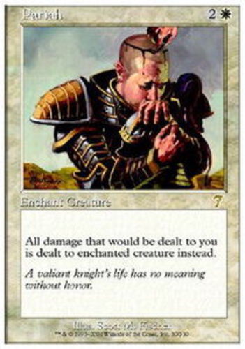 1x Pariah - Foil NM-Mint, English 7th Edition MTG Magic