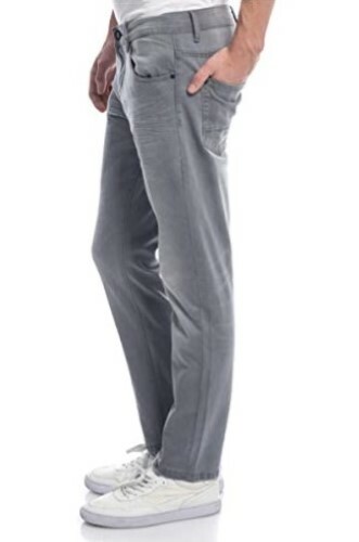 Crosshatch Slim Fit Soft Stretch Denim 