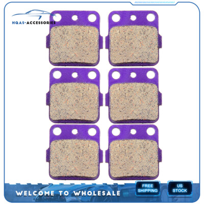 For 01-05 Yamaha Raptor 660 YFM660R Front & Rear Carbon fiber Brake Pads