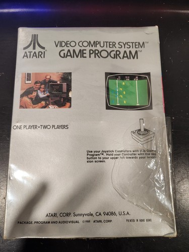 Atari 2600 Real Sports Football - New in Box - Sealed - Picture 2 of 4
