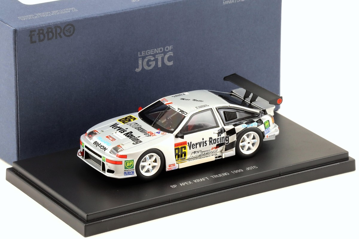 ミニカー BP APEX TRUENO 1999 JGTC EBBRO 44538 1 43 BP Apex Kraft Trueno JGTC 1999 #86 resin
