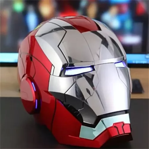 Autoking Iron Man Helmet MK5 1/1 Voice-controlled Mask Transform Cosplay Prop - Picture 6 of 19