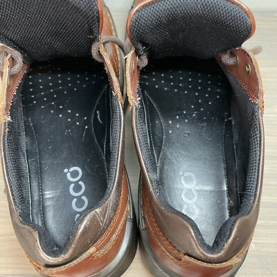 Ecco Mens Neoflexor Oxford Shoe Cognac Lace Up Low Top  display picture 3
