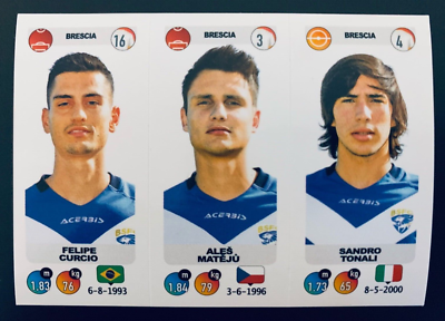 2018-19 Panini Calciatori # 584 Sandro Tonali Brescia rookie