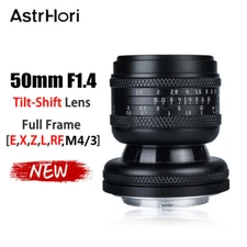 AstrHori 50mm F1.4 MF Full Frame Tilt-Shift Lens for E/RF/X/Z/L/M43 M4/3 mount