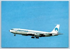 Airplane Postcard Pointair Airlines Airways Boeing 707 F-BSGT Landing FI.35